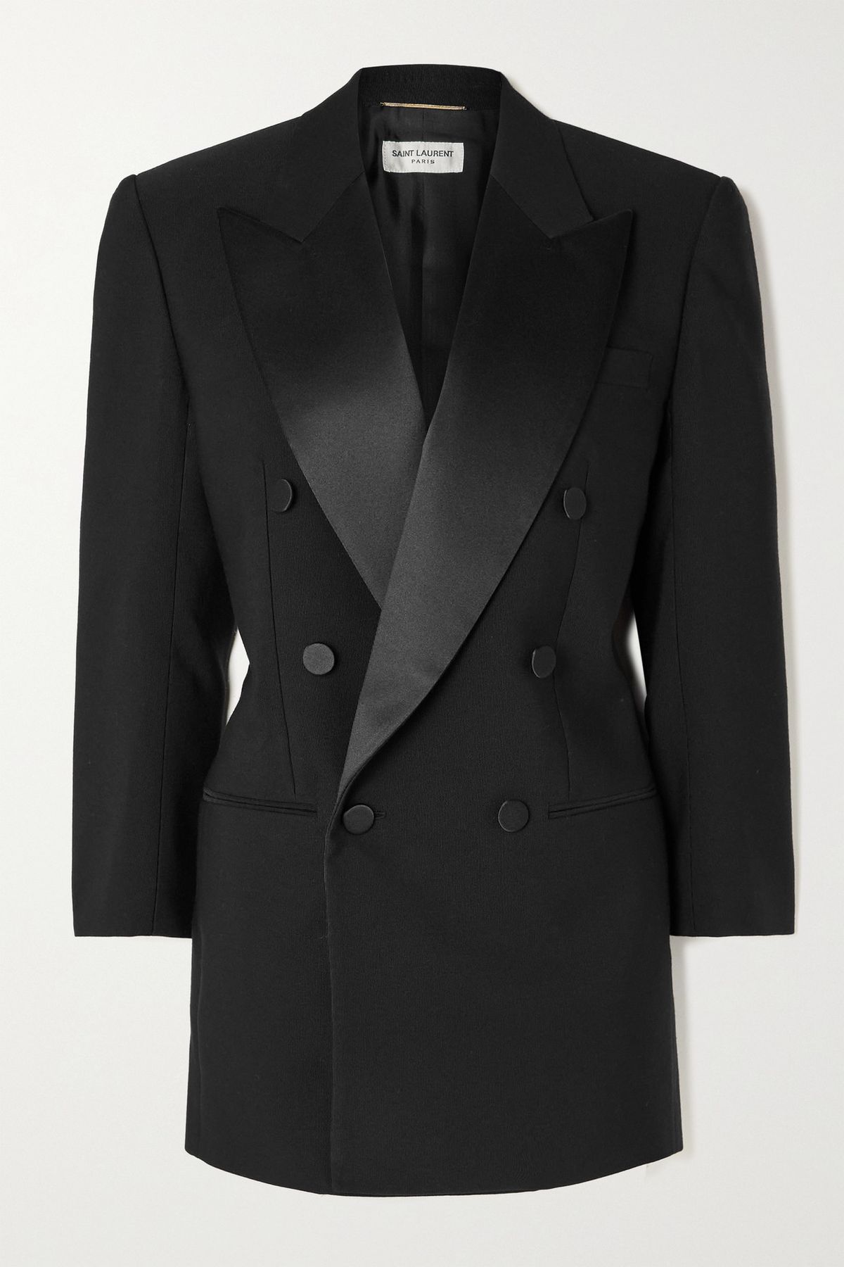 Satin-Blazer saint-laurent