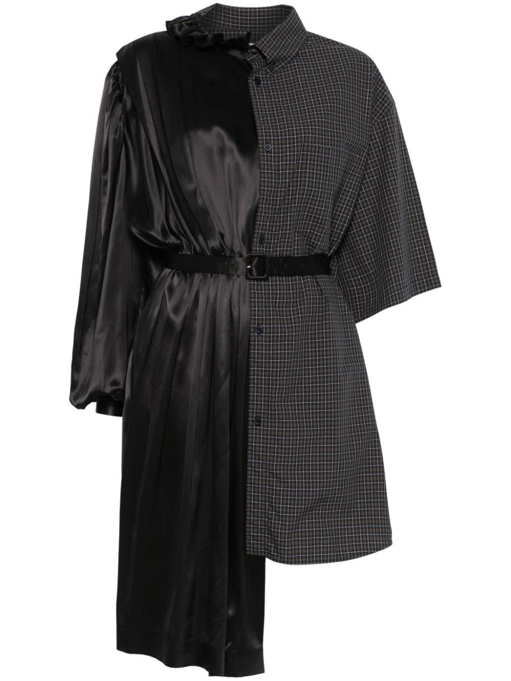 Oversize-Hemdblusenkleid